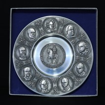 Zinn Great Elector&#39;s of Prussia Successor Pewter Wall Plate Limited Edit... - £115.48 GBP