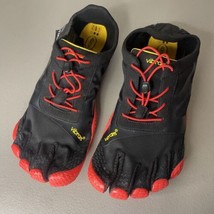 Vibram Five Fingers KSO EVO Mens Shoes Size 12.5-13 US 48 EU Black &amp; RED Adult - £40.62 GBP