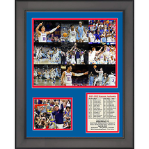 Framed Kansas Jayhawks 2022 National Champions NCAA Basketball 12"x15" Photo - $49.99