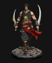 1/24 75mm 3D Print Model Kit Prince of the Sands Warrior Fantasy Unpainted - £31.88 GBP