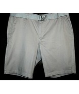 Guess  Gray With Belt Cotton Shorts Size US 40 EU 56 NEW - £28.96 GBP