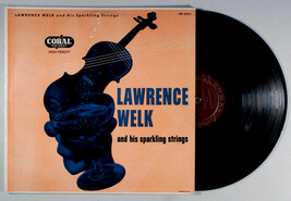 Lawrence Welk - And His Sparkling Strings (1955) Vinyl LP • Champaign, W... - $9.61