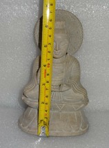 7&quot; Blessing Buddha Sculpture Figure Handmade Of Marble Art Decor Home Ca... - $115.20 CAD