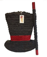 Sale! Ready To Ship! 20&quot; Magician Hat Pinata with Matching Stick Circus ... - €34,22 EUR