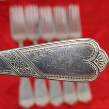 6X Silver Plate Dinner Forks 1847 Rogers Bros Newport Chicago - $19.98
