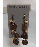 Nine West Bead Disk Pierced Earrings - £15.56 GBP