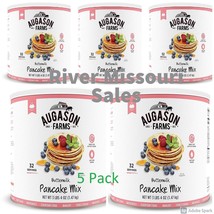 5 Pack - Augason Farms Buttermilk Pancake Mix 3lbs 4 oz No.10 Cans Survival Food - £78.21 GBP