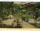 The Palm Room Postcard Laurel in the Pines Hotel Lakewood New Jersey 1910&#39;s - $11.88