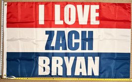 Country Music Flag Zach Bryan Man Cave Beer Flag 3X5 Ft Polyester Banner USA - £12.57 GBP