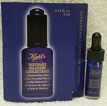 Kiehl&#39;s MIDNIGHT RECOVERY CONCENTRATE Replenishing Elixir Oil .14 oz/4mL... - $13.80