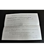 Paper to Sheriff, November 21, 1876, Subpoena in Criminal Case  Document... - £14.25 GBP