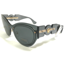 Versace Sunglasses MOD.2234 1002/87 Gold Clear Gray Frames with Gray Lenses - £176.54 GBP