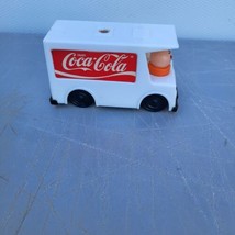 RARE Vintage Mini Coca-Cola Delivery Truck Plastic Old Toy - £6.28 GBP