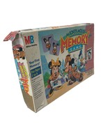 Mickey Mouse Memory Game By Milton Bradley Vintage 1990 Missing One Tile... - $7.17