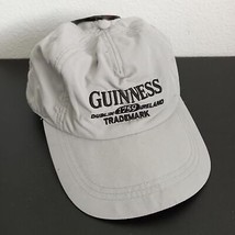 Vintage Guinness Beer Trucker Hat Ball Cap Adjustable Gray Nwt Party Drink - £18.34 GBP