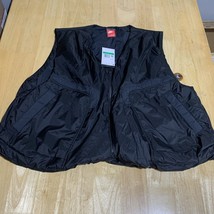 Nike Tech Men’s Woven Vest Black Loose Fit Size XL  HM4262-010 Boxy Ligh... - $102.47