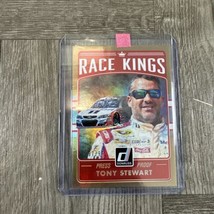 2017 Panini Donruss NASCAR Race Kings Press Proof Gold /99 Tony Stewart ... - $2.99