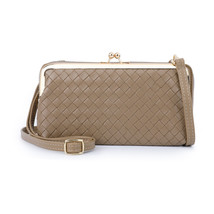 Mobile Phone Bag Women&#39;s Woven Trendy Simple Horizontal Crossbody One Sh... - $27.50