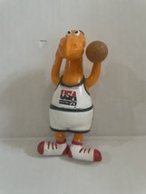 Cheesasaurus Rex Dinosaur 1992 Kraft Mac N Cheese Figure Team USA Basketball Vtg - £7.72 GBP