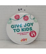 Dunkin Donuts Give Joy To Kids pin back button Pinback - €12,70 EUR