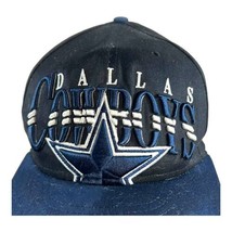 Dallas Cowboys New Era Blue Black Hat Snapback NFL 3D Embroidered Logo - £11.58 GBP