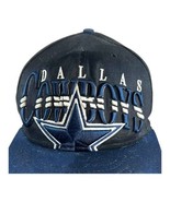 Dallas Cowboys New Era Blue Black Hat Snapback NFL 3D Embroidered Logo - $15.04