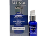 Retinol Men’s Anti Wrinkle Facial Serum-Smooth Wrinkles, Reduce Lines,To... - £15.38 GBP