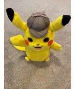 POKEMON Detective PIKACHU 9&quot; Plush Wicked Cool Toys Authentic 2019 Movie - £11.70 GBP