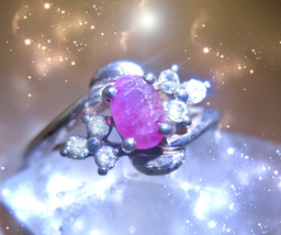 HAUNTED RING QUEEN OF THE STARS MOST SUCCESS HIGHEST LIGHT COLLECTION MAGICK image 2