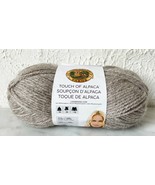 Lion Brand Touch of Alpaca Acrylic/Alpaca Blend Yarn - 1 Skein Color Tau... - £5.19 GBP