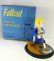 Fallout Fortune Finder Perk Figure – Loot Crate Exclusive – New With Stand - $21.77