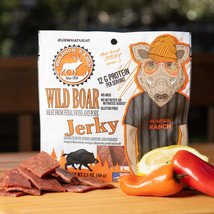 Pearson Ranch Wild Boar Jerky Dried Meat Snacks  2.1 oz - £7.48 GBP