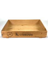 Wood Wine Crate Box &quot;Castello di Gabbiano&quot; - 20x13.5x3.5&quot; - $24.31