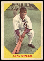 1960 Fleer Baseball Greats #27 Luke Appling VG-EX-B108R12 - $29.70