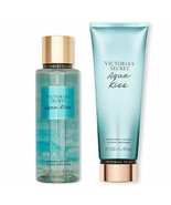 VS Victoria&#39;s Secret Aqua Kiss Fragrance Body Lotion and Mist Set NEW - $38.00