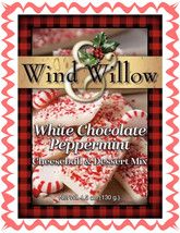 WIND AND WILLOW White Chocolate Peppermint Cheeseball or Dessert Mix~Holiday Fav - £7.71 GBP