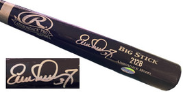 Evan Longoria signed Rawlings Big Stick Black 212B Adirondack Model Bat  COA (Ta - £86.45 GBP