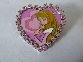 Disney Trading Pins 18734 UK Disney Store - Jeweled Heart (Aurora) - £25.49 GBP