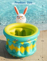 Inflatable Pool Party Drink Cooler Easter Bunny Ice Bucket Blow Up 50L NEW - £21.77 GBP