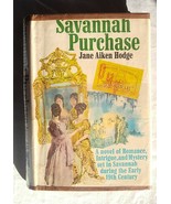 SAVANNAH PURCHASE by Jane Aiken Hodge 1971 Hardcover Ex-Lib - $19.79