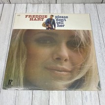 Freddie Hart Please Don&#39;t Tell Her Vintage Vinyl LP - £3.42 GBP