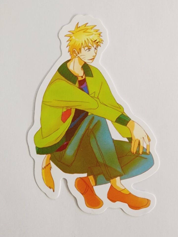 Primary image for Crouching Anime Character with What Looks Like Tail Sticker Decal Embellishment