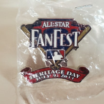 2011 MLB All Star Fanfest Heritage Day Pin 7/9/2011 - NEW IN BAG - $19.99
