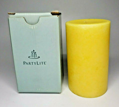 PartyLite Pillar Candle 3&quot; x 5&quot; New Box Lemon-Lime  P6B/M35762 - £18.07 GBP