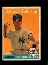 1958 TOPPS #61 DARRELL JOHNSON VGEX YANKEES UER *NY8571 - $6.62