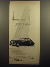 1952 Jaguar Car Advertisement - America&#39;s most preferred imported car - £14.78 GBP