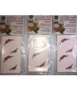 3ea 24pks Norpro #635 Round Canning Food Mason Jar Labels/Identify Date ... - $25.64 CAD
