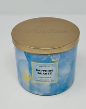 BBW Bath and Body Works SAPPHIRE QUARTZ 3-Wick Candle 14.5 oz  - $539.15 MXN