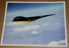 NASA Dryden Flight Research Center Photo Hyper-X 43A Vintage 1990&#39;s - £27.88 GBP