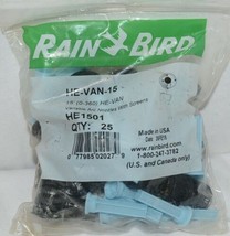Rain Bird High Efficiency Variable Arc Nozzles With Screens HE1501 Bag of 25 - £33.45 GBP